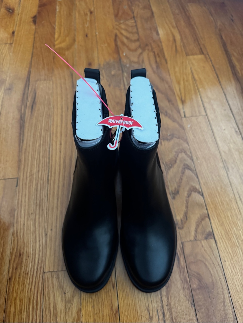 Blondo Black Waterproof Chelsea Rain Boots